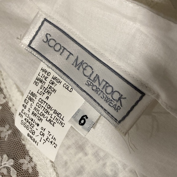 vintage NWT Scott McClintock puffy shoulder blouse 6 - Picture 12 of 15